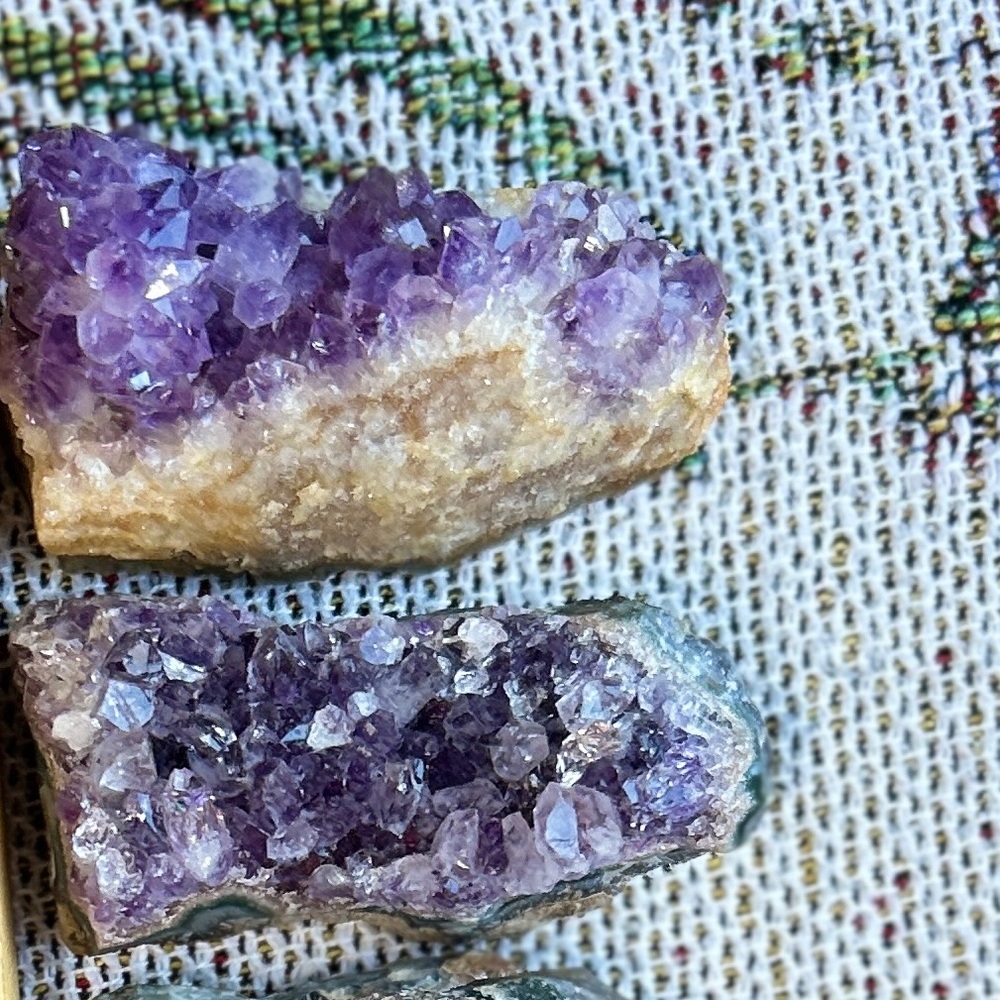 Amethyst Crystal Cluster Set - Picture 5 of 14